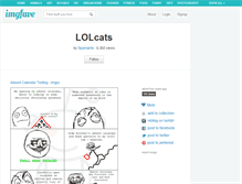 Tablet Screenshot of comedycats.imgfave.com