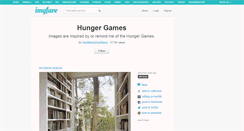 Desktop Screenshot of hungergames.imgfave.com